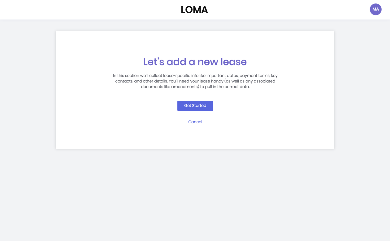 Get Started With A New Lease